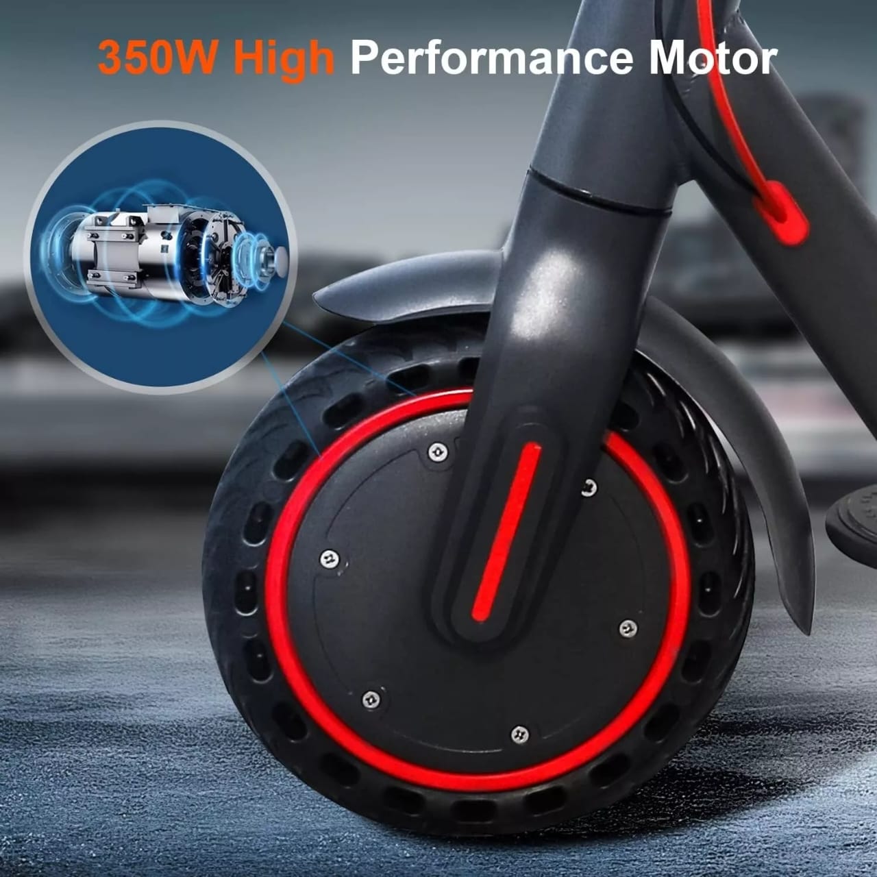 LP60 Smart E-Scooter: 350W, 19mph, Foldable, APP Control