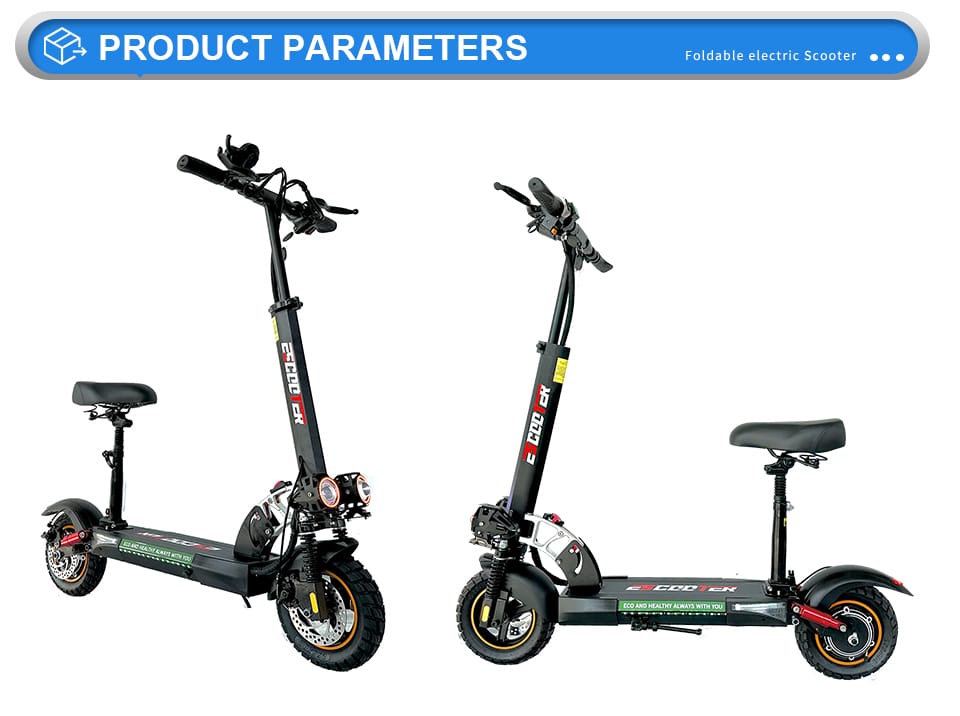 L10PRO 800W Electric Scooter - 45KM/H, 55KM Range, Off-Road Tires